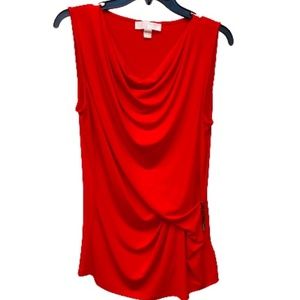 Michael Kors Sleeveless Cowl Neck Top M